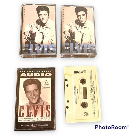 Elvis Presley lot of cassette tapes vintage 3 tapes total with cases RCA Records - Picture 1 of 2